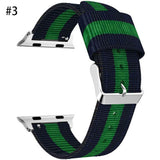 Sports Design Nylon Wrist Band Strap Bracelet For Ap Watch Series