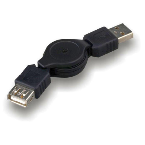 Electronic Master 3 ft. Retractable Extension USB Cable